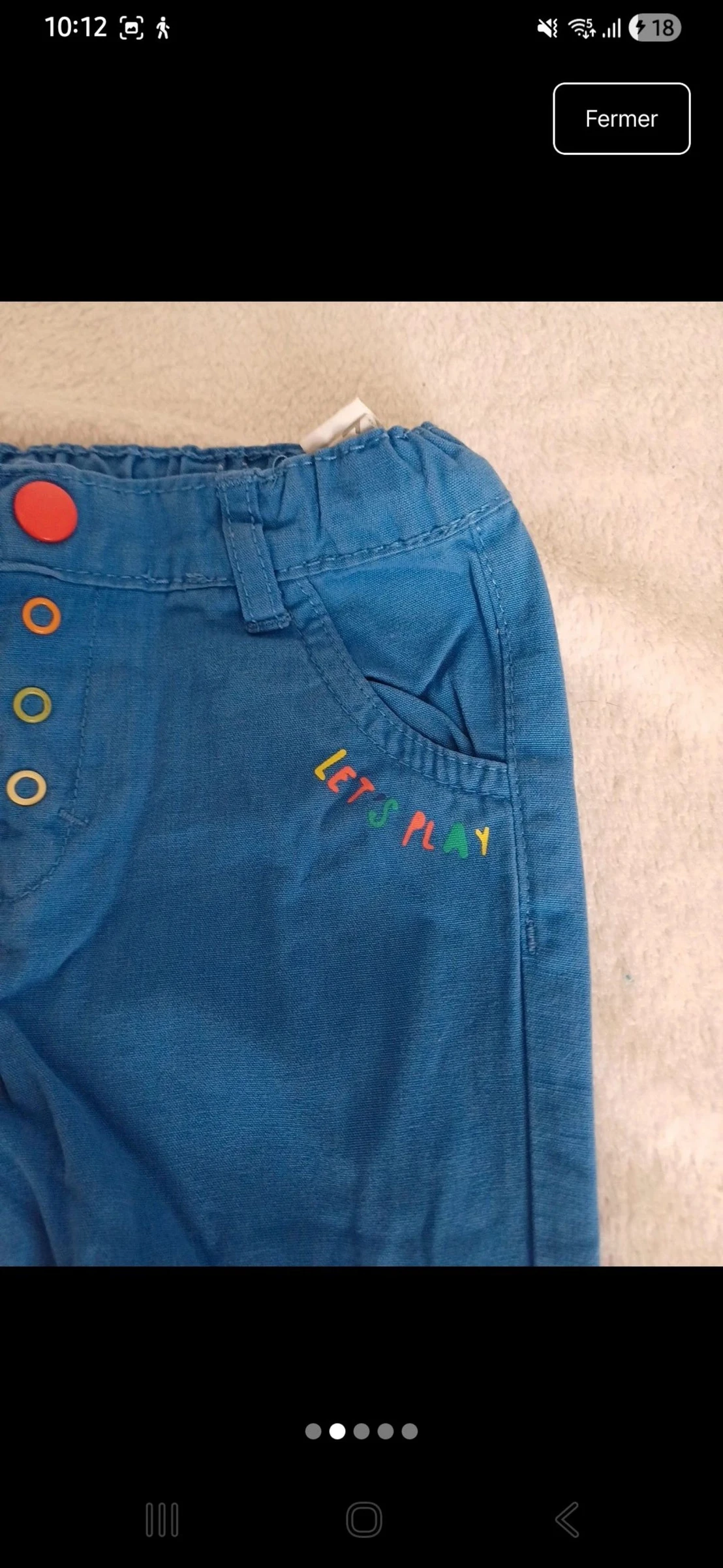 Jeans azuis leves 12 meses – photo 2